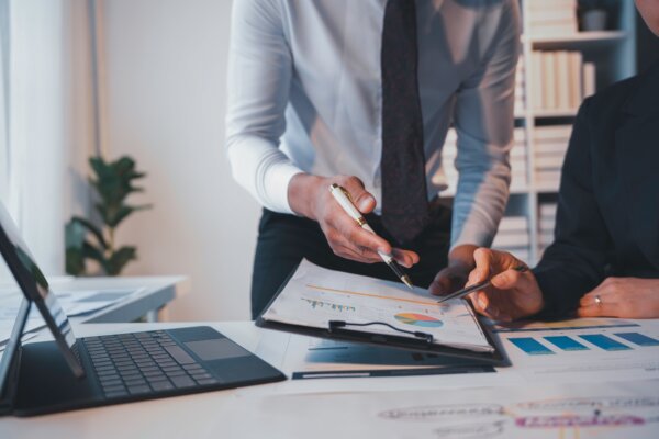 business-colleagues-reviewing-financial-reports