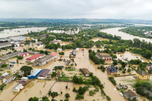 aerial-view-of-flooded-houses-with-dirty-water-of-dnister-river-in-halych-town-western-ukraine-