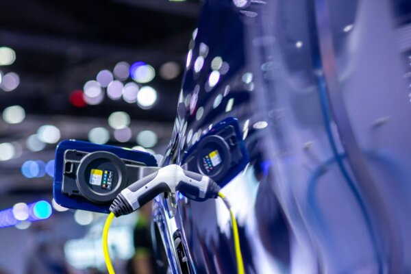 electric-car-charging-station-hybrid-car-electric-charger-station-in-the-car-park-